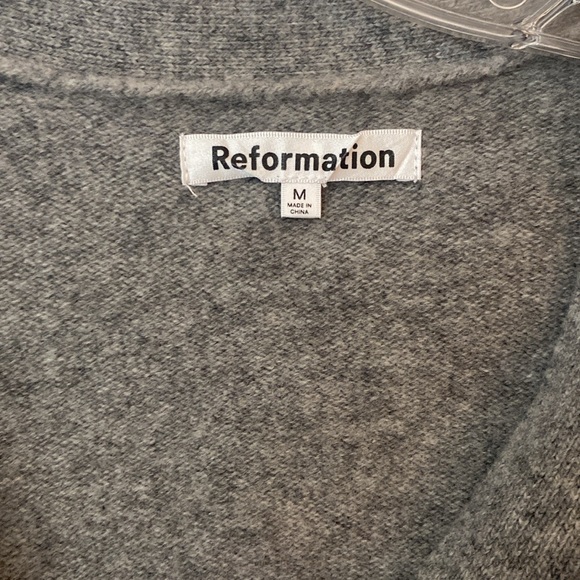 Reformation Val regenerative wool Cardigan - Picture 4 of 5